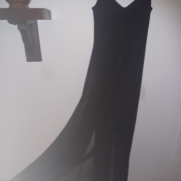 Elegant and comfy jumper with over sheer dress - Picture 5 of 5